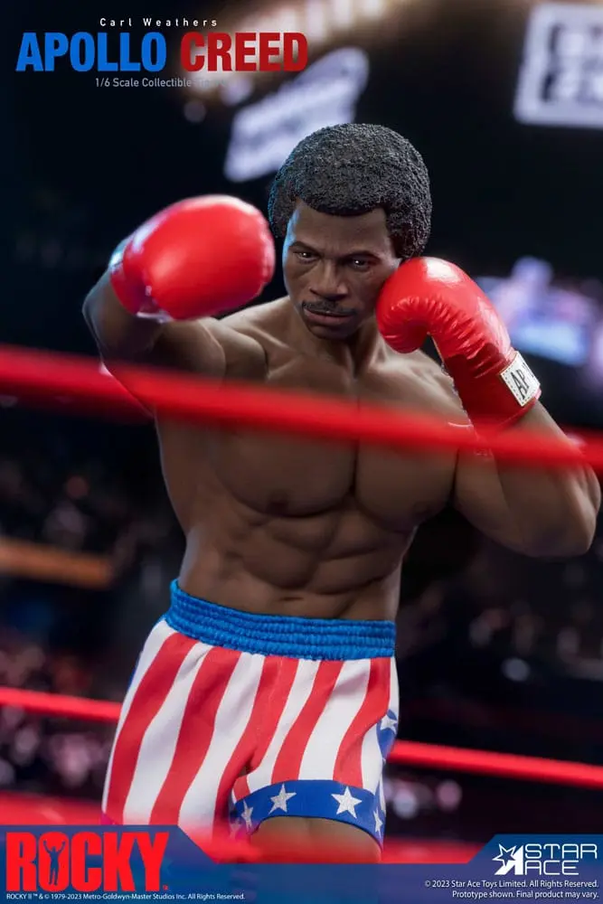 Rocky Statue 1/6 Apollo Creed Deluxe Version 36 cm termékfotó