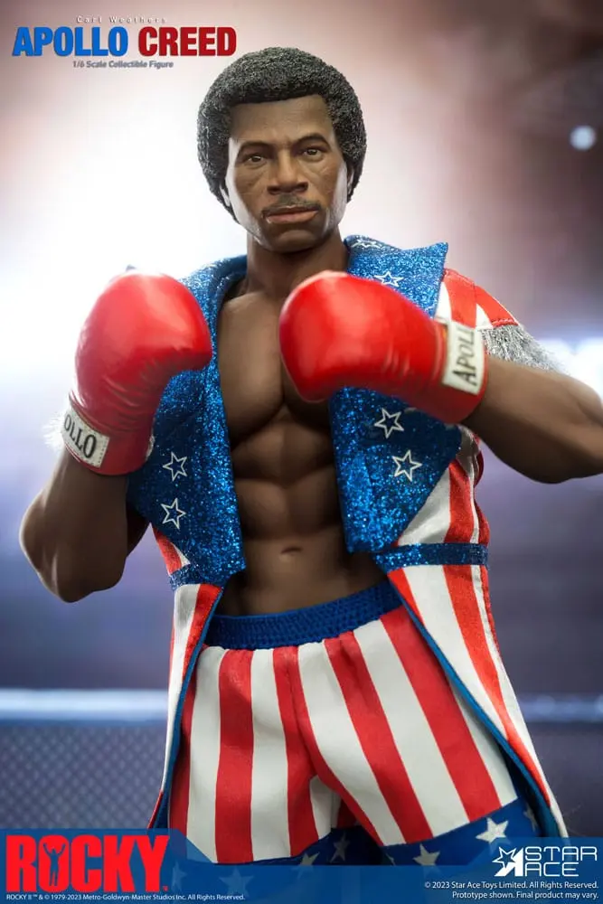 Rocky Statue 1/6 Apollo Creed Deluxe Version 36 cm termékfotó