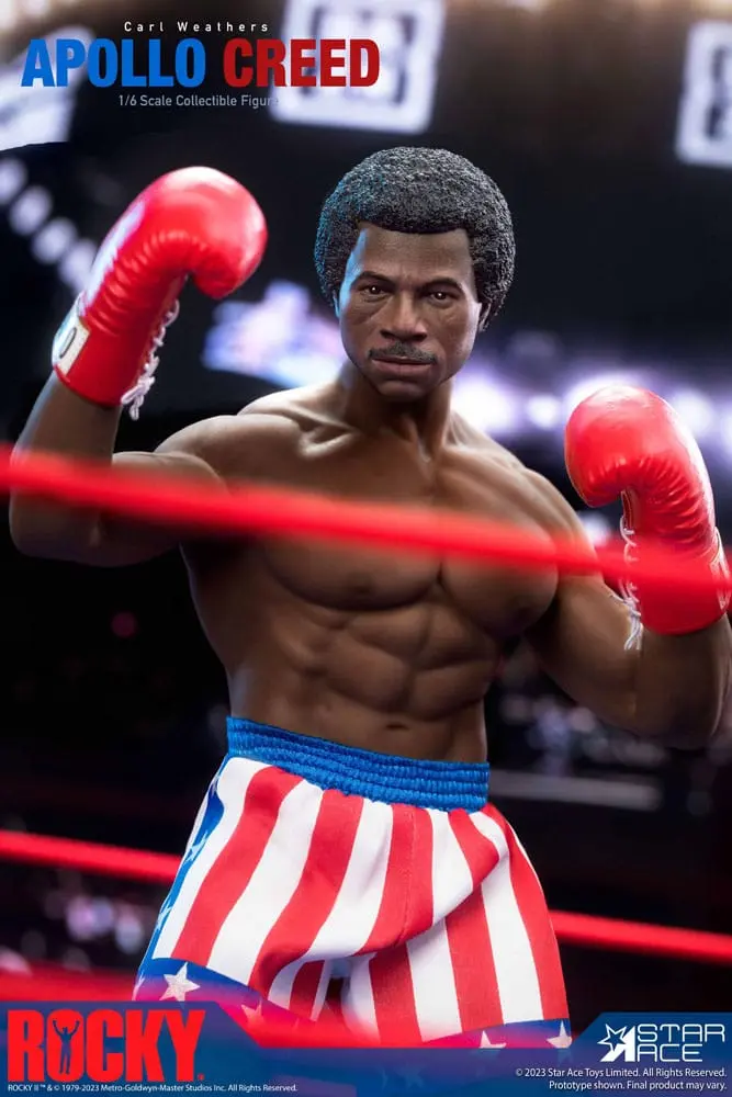 Rocky Statue 1/6 Apollo Creed Deluxe Version 36 cm termékfotó