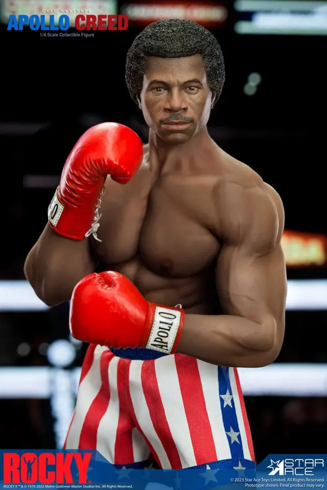 Rocky Statue 1/6 Apollo Creed Deluxe Version 36 cm termékfotó