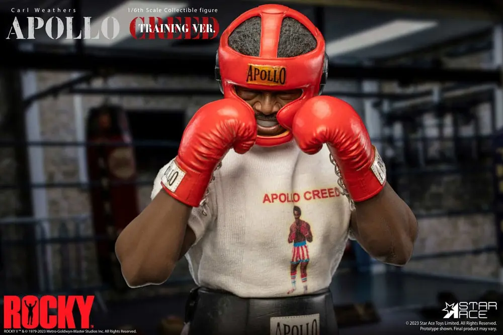 Rocky Statue 1/6 Apollo Creed Deluxe Version 36 cm termékfotó