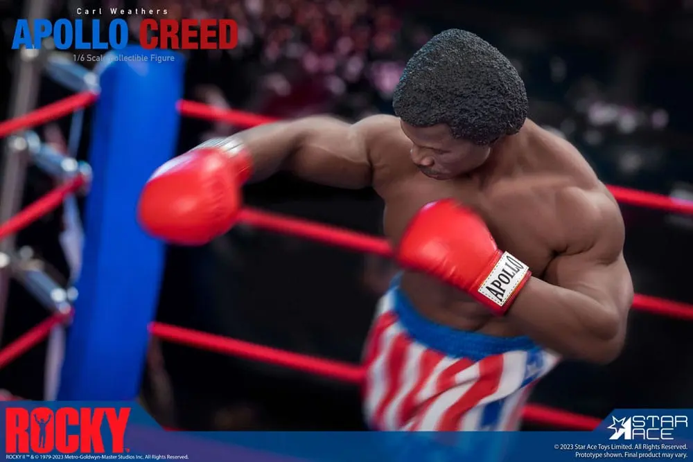 Rocky Statue 1/6 Apollo Creed Deluxe Version 36 cm termékfotó