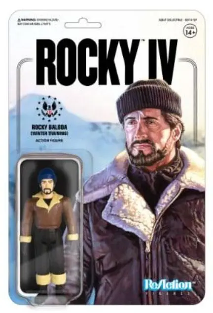 Rocky 4 ReAction Action Figure Rocky (Winter Training) 10 cm product photo