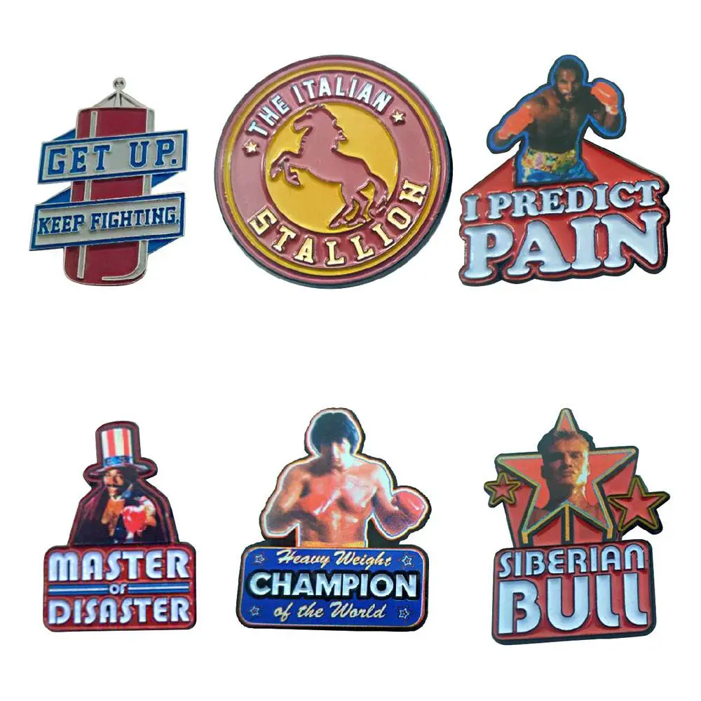 Rocky Pin Badge 6-Pack 45th Anniversary Limited Edition product photo