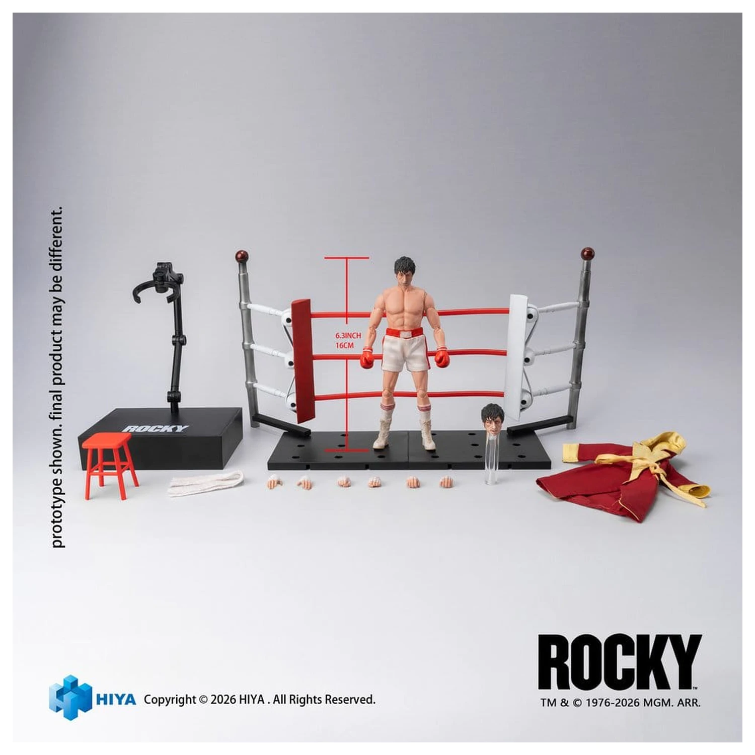 Rocky I Exquisite Super Action Figure 1/12 Rocky 16 cm product photo