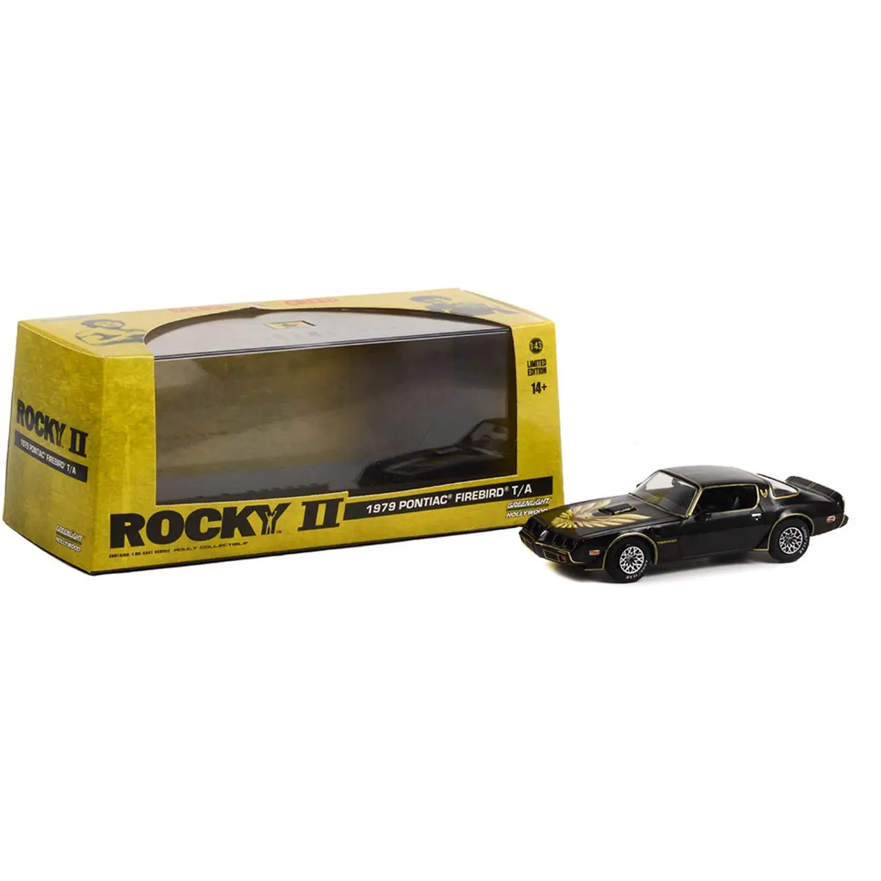 Rocky II Diecast Model 1/43 1979 Pontiac Firebird Trans Am product photo