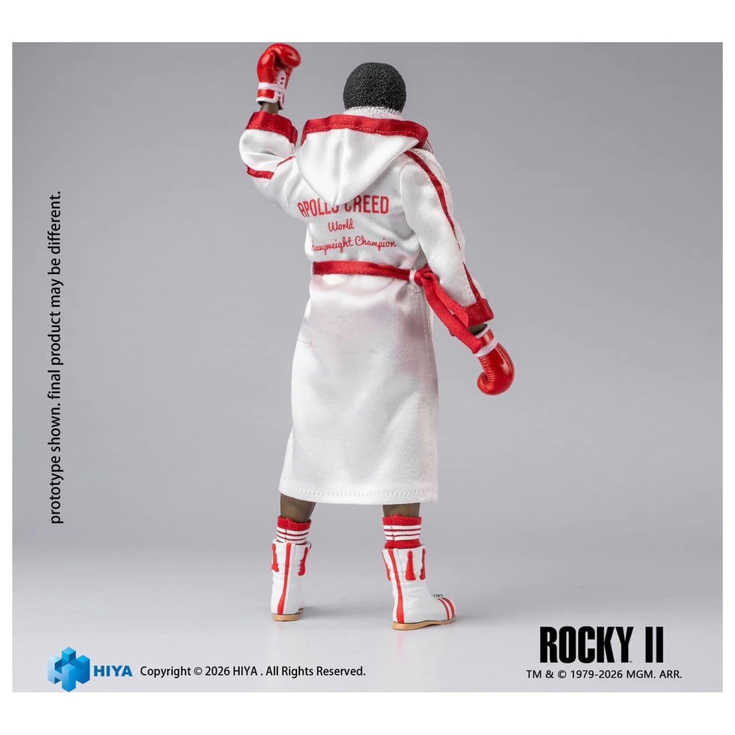 Rocky II Exquisite Super Action Figure 1/12 Apollo 16 cm product photo