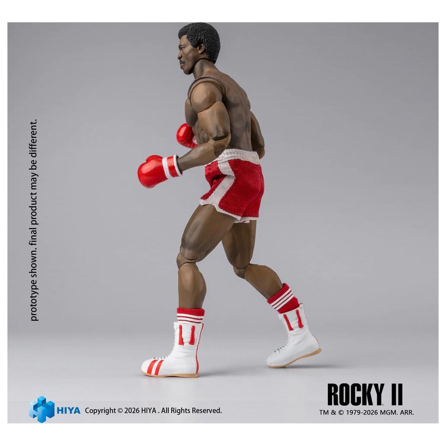 Rocky II Exquisite Super Action Figure 1/12 Apollo 16 cm product photo