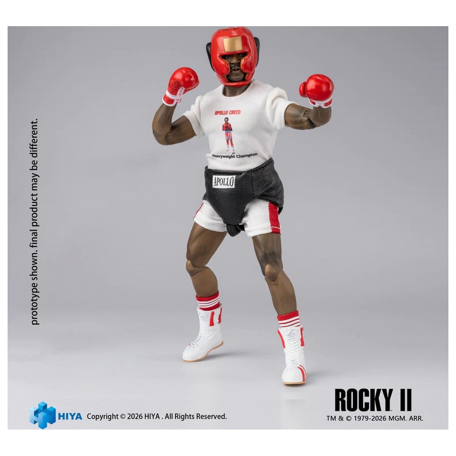 Rocky II Exquisite Super Action Figure 1/12 Apollo 16 cm product photo