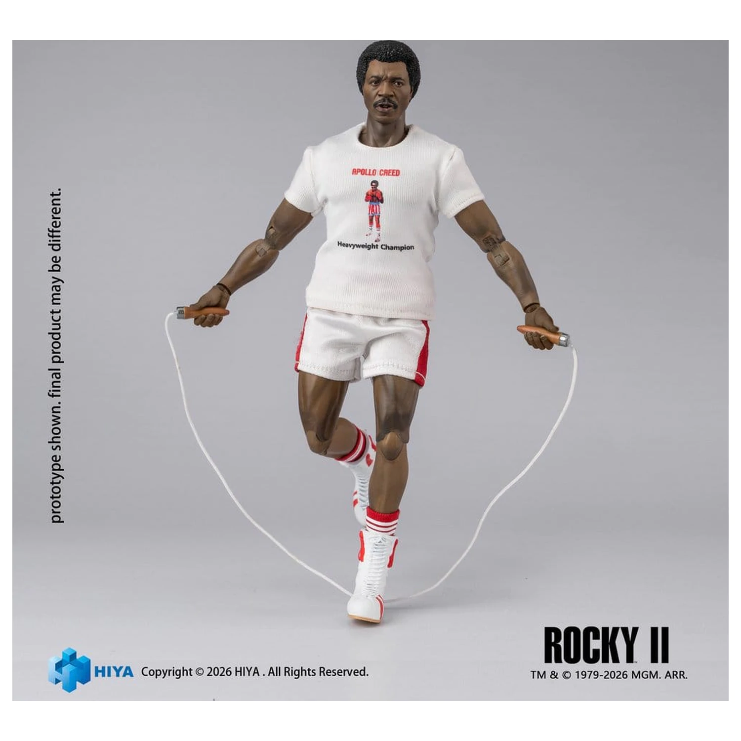 Rocky II Exquisite Super Action Figure 1/12 Apollo 16 cm product photo