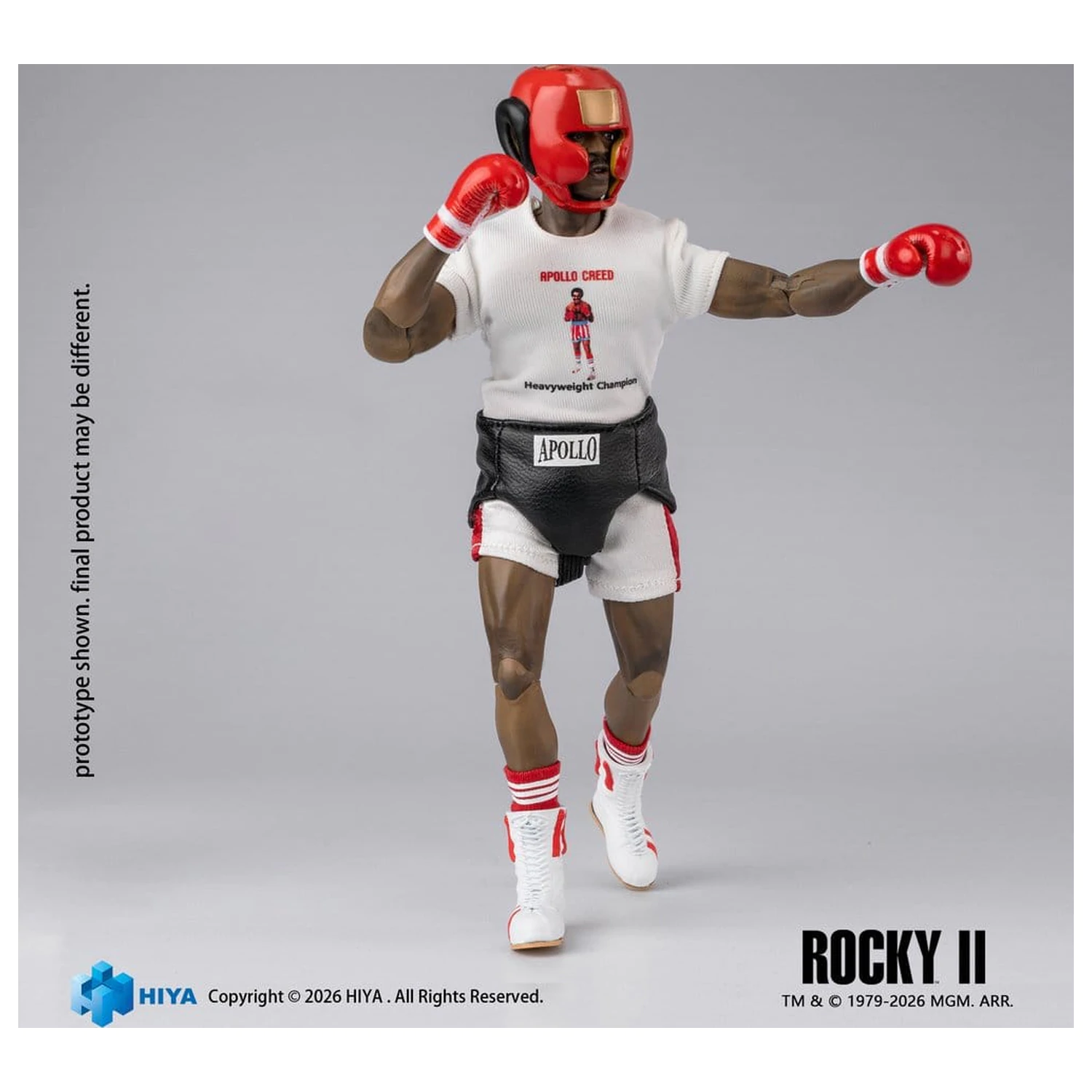 Rocky II Exquisite Super Action Figure 1/12 Apollo 16 cm product photo