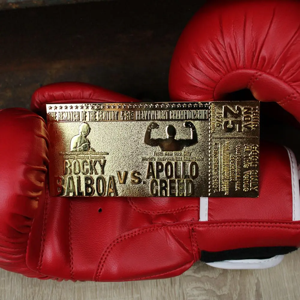 Rocky II Replica Superfight II Ticket (gold plated) product photo