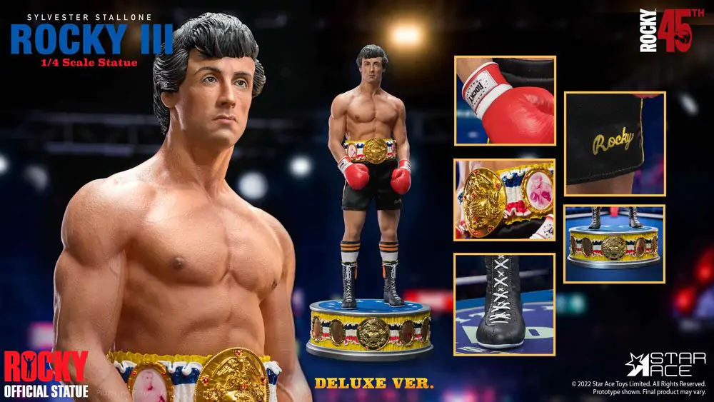 Rocky III Statue 1/4 Rocky Balboa Deluxe Ver. 46 cm product photo