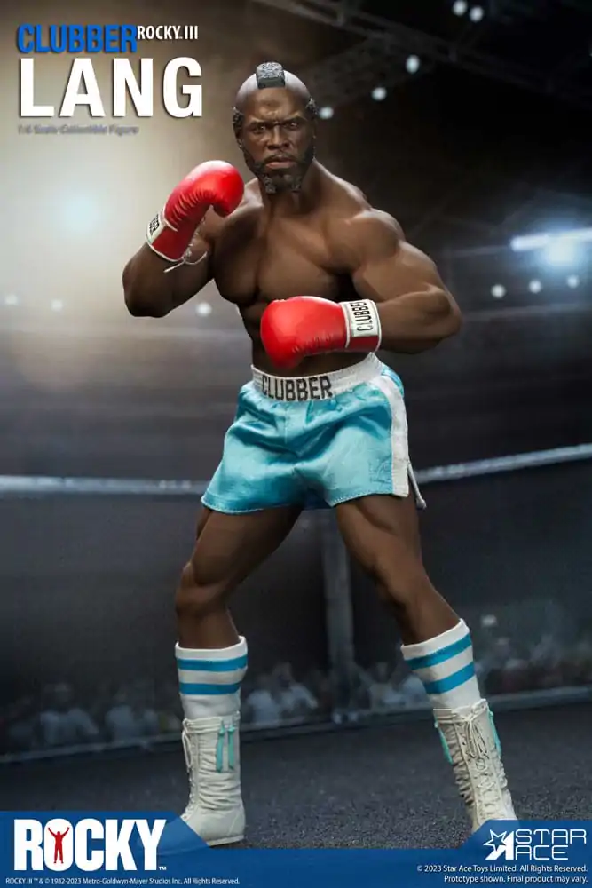 Rocky III Statue 1/6 Clubber Lang Deluxe Version 30 cm product photo