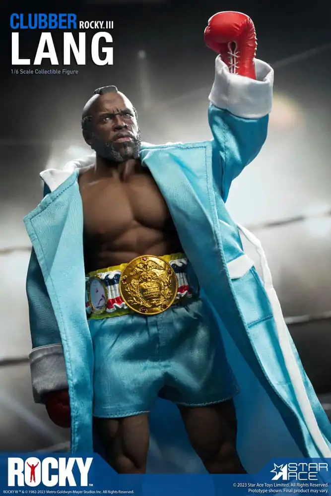 Rocky III Statue 1/6 Clubber Lang Deluxe Version 30 cm product photo