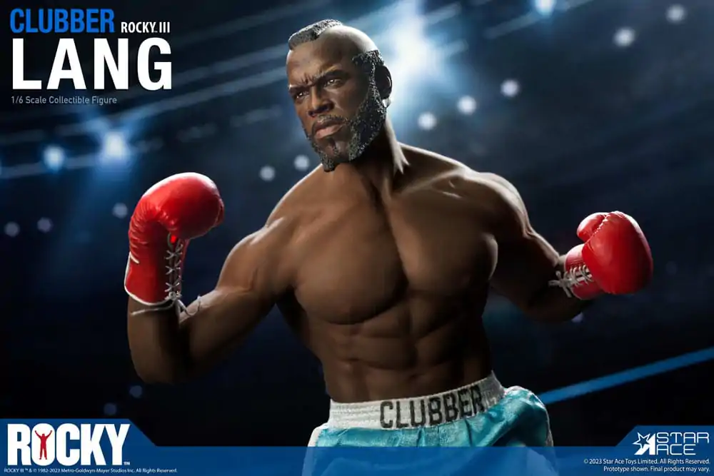 Rocky III Statue 1/6 Clubber Lang Deluxe Version 30 cm product photo