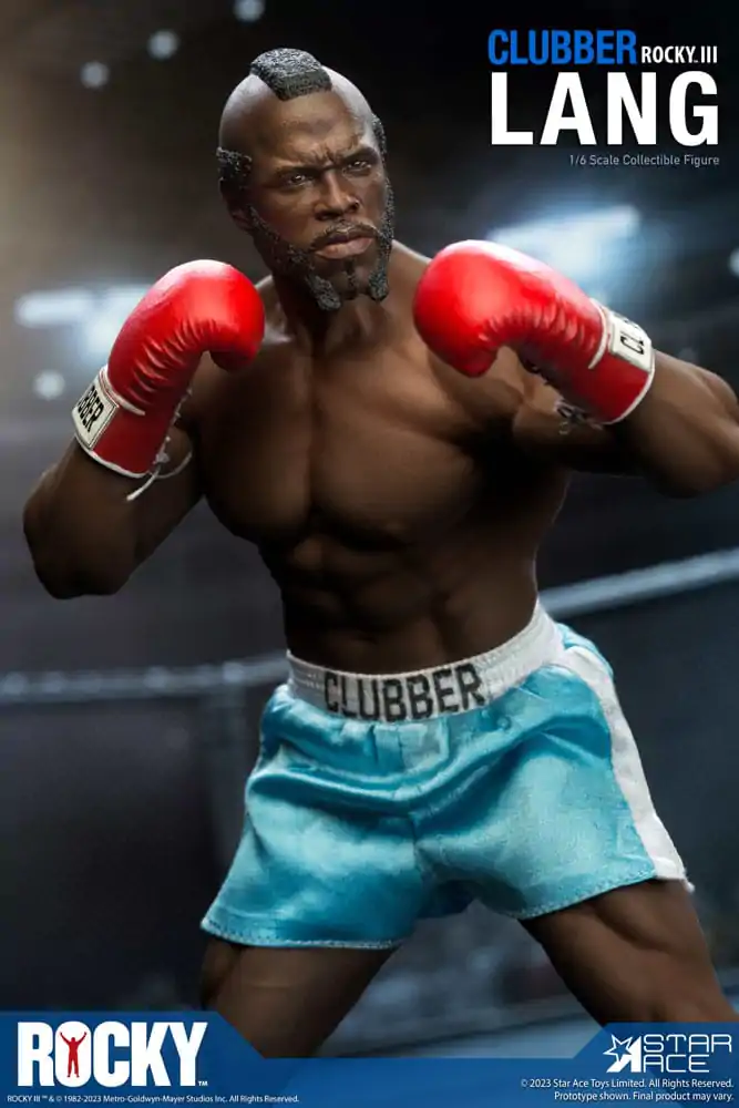 Rocky III Statue 1/6 Clubber Lang Deluxe Version 30 cm product photo
