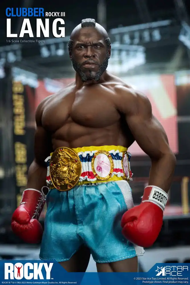 Rocky III Statue 1/6 Clubber Lang Normal Version 30 cm product photo