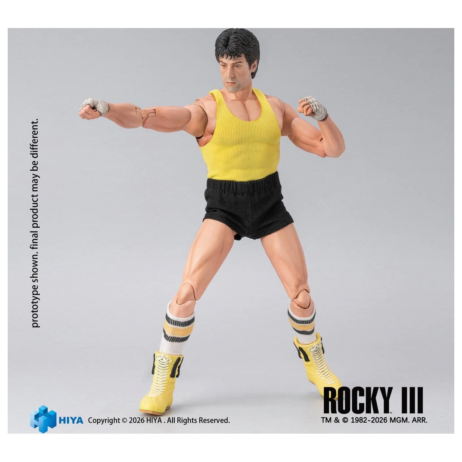 Rocky III Exquisite Super Action Figure 1/12 Rocky Boxer Version 16 cm product photo