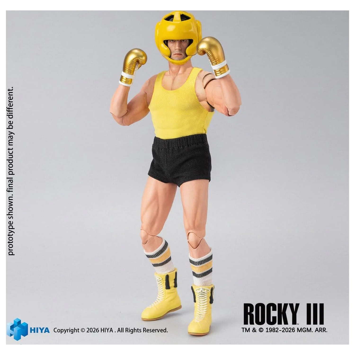 Rocky III Exquisite Super Action Figure 1/12 Rocky Boxer Version 16 cm product photo