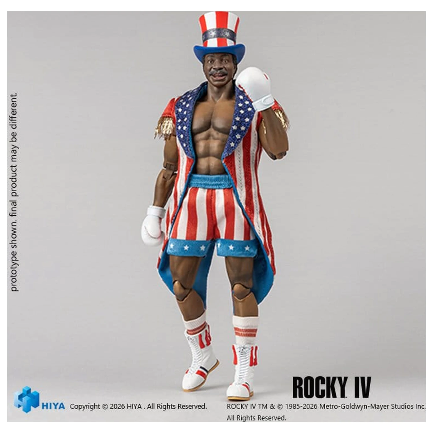 Rocky IV Exquisite Super Series Action Figure 1/12 Apollo 16 cm product photo