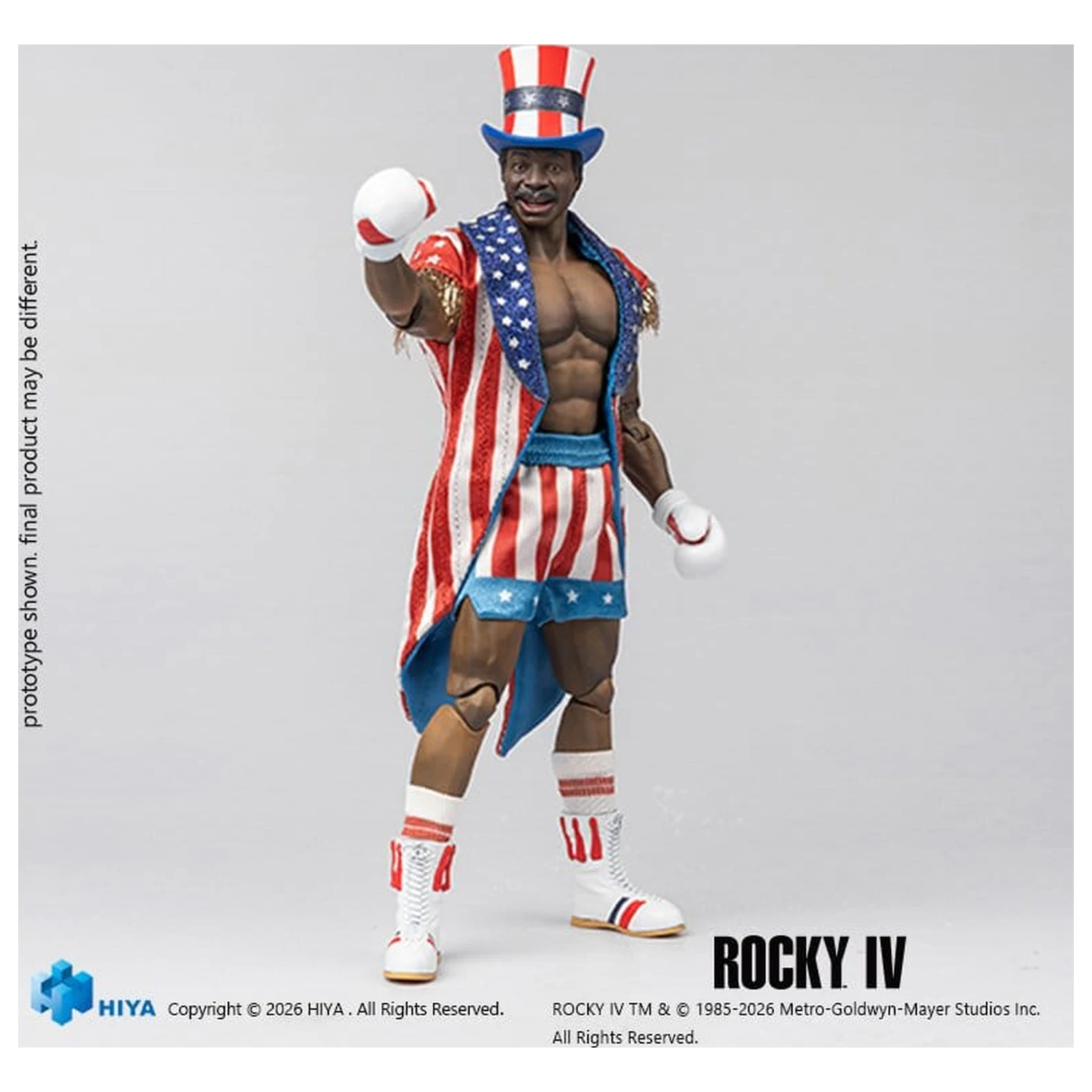 Rocky IV Exquisite Super Series Action Figure 1/12 Apollo 16 cm product photo