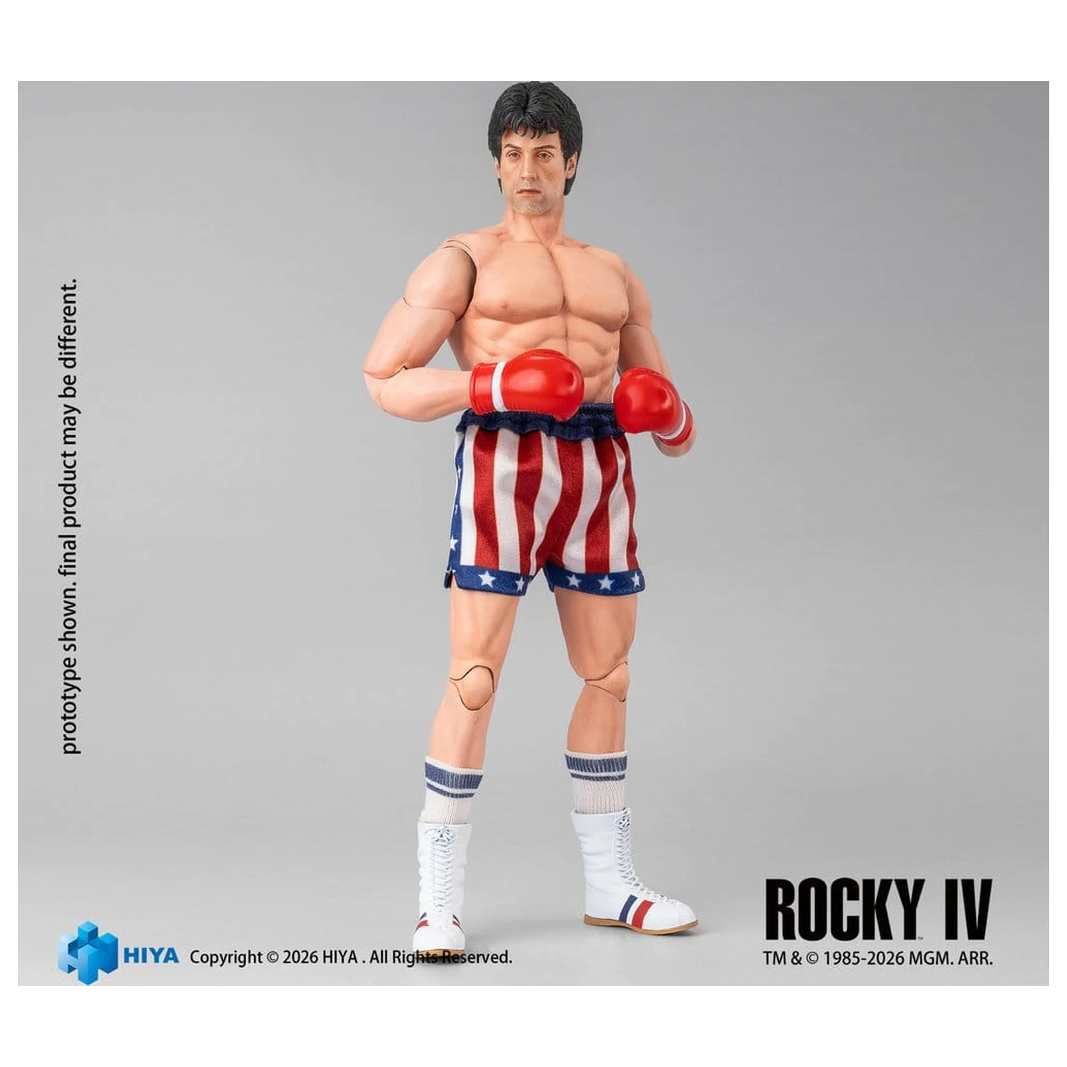 Rocky IV Exquisite Super Series Action Figure 1/12 Rocky Boxer Version 16 cm product photo