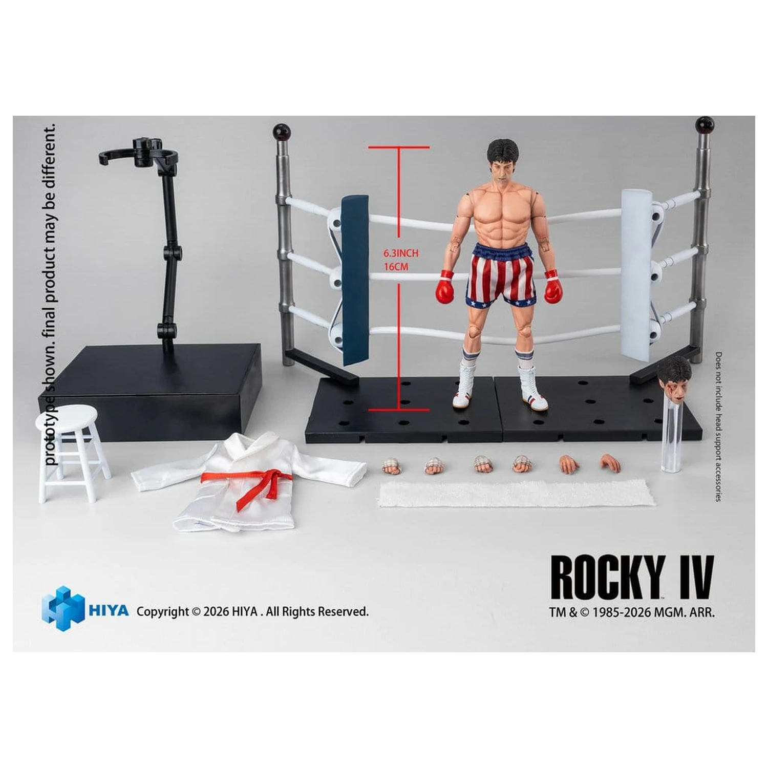 Rocky IV Exquisite Super Series Action Figure 1/12 Rocky Boxer Version 16 cm product photo