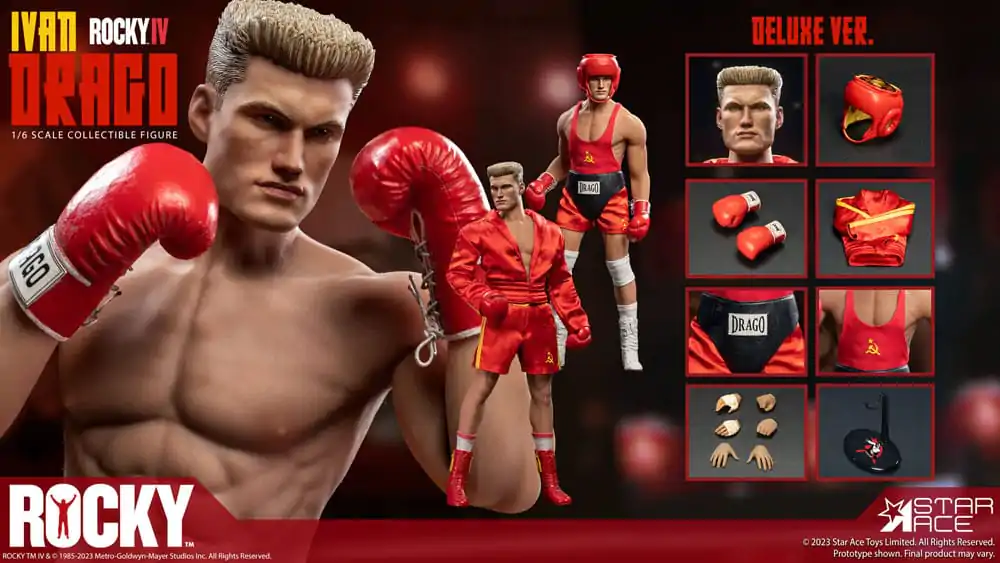 Rocky IV My Favourite Movie Action Figure 1/6 Ivan Drago Deluxe Ver. 32 cm termékfotó