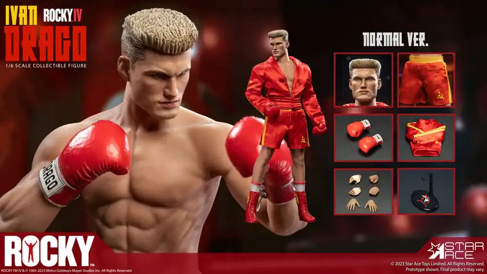 Rocky IV My Favourite Movie Action Figure 1/6 Ivan Drago Deluxe Ver. 32 cm termékfotó