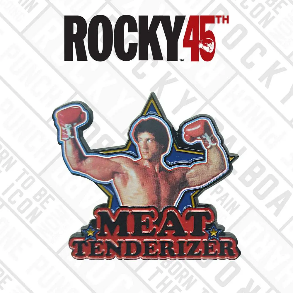 Rocky Pin Badge Meat Tenderizer Limited Edition product photo