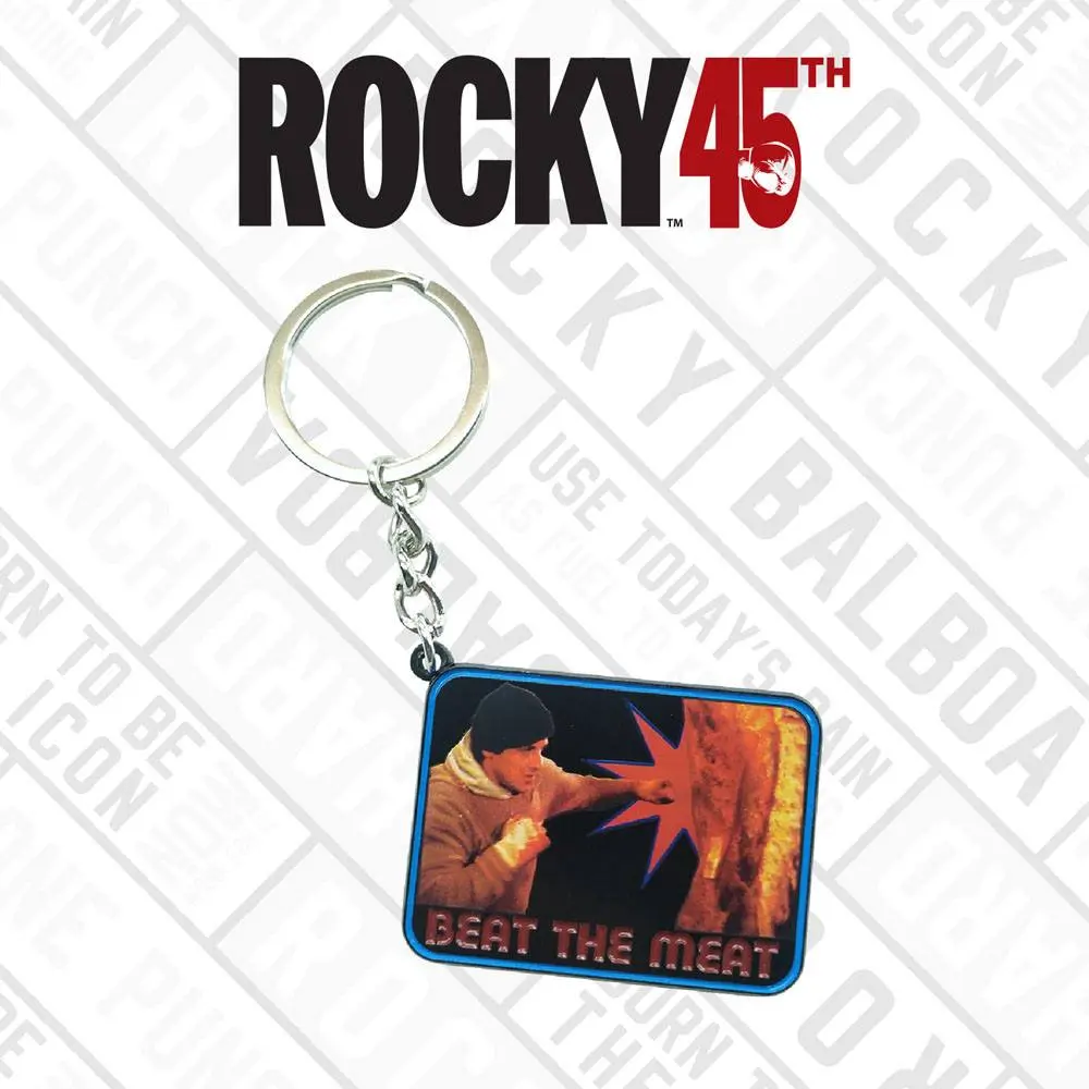 Rocky Metal Keychain Beat the Meat Limited Edition product photo
