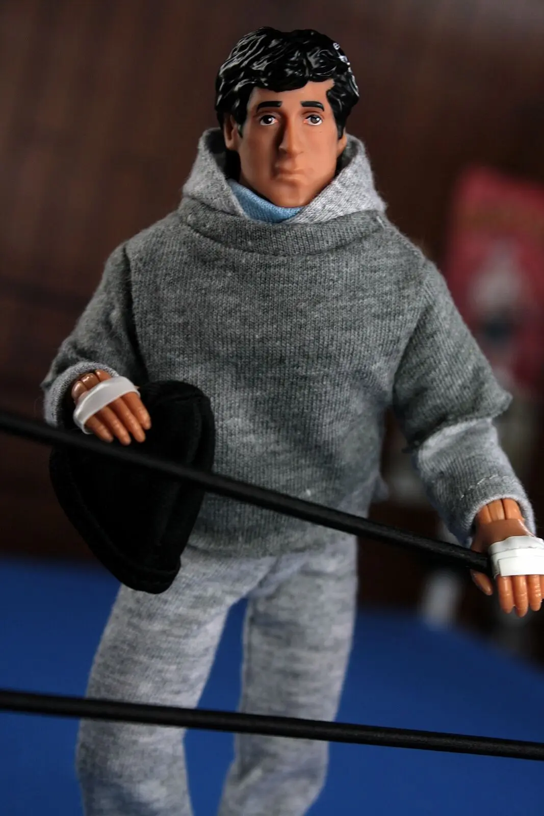Rocky Action Figure New Rocky Balboa in Sweatsuit 20 cm product photo