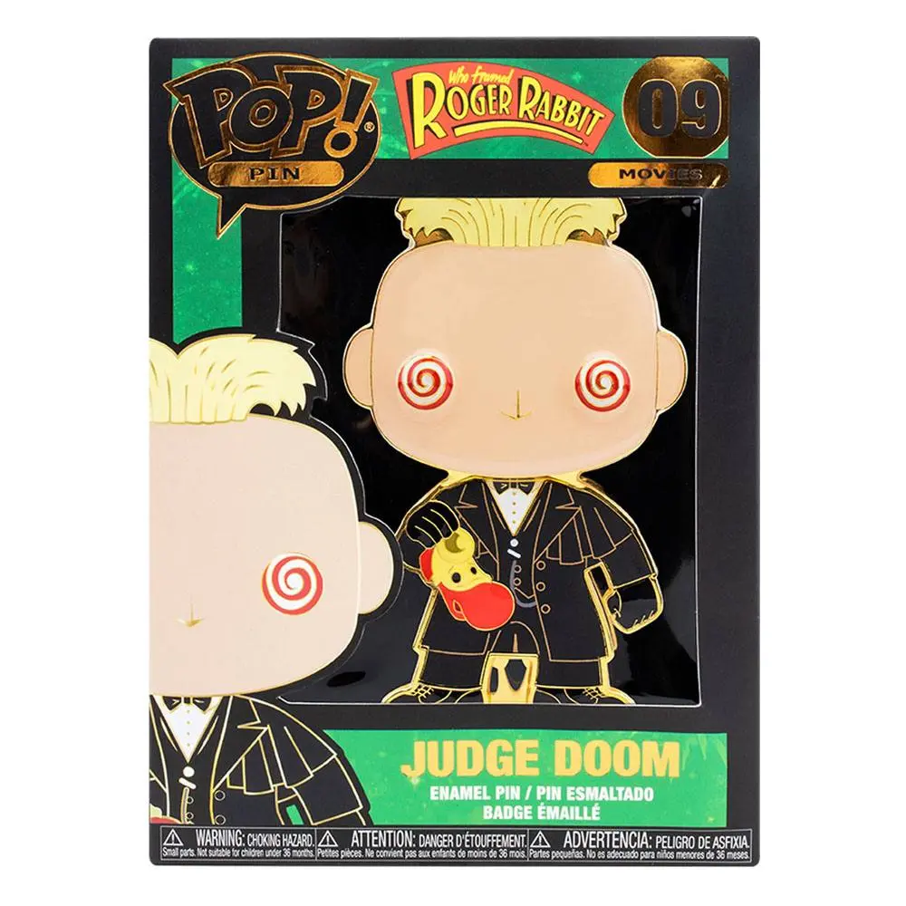 Roger Rabbit POP! Enamel Pin Judge Doom 10 cm product photo