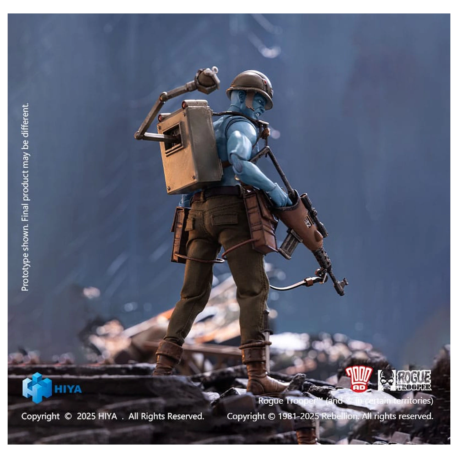 Rogue Trooper Exquisite Super Series  Action Figure 1/12 Rogue Trooper 16 cm product photo