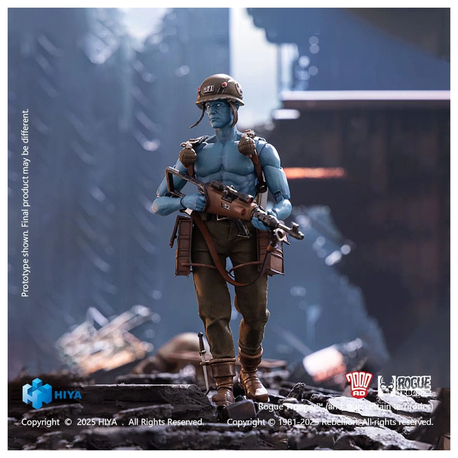 Rogue Trooper Exquisite Super Series  Action Figure 1/12 Rogue Trooper 16 cm product photo