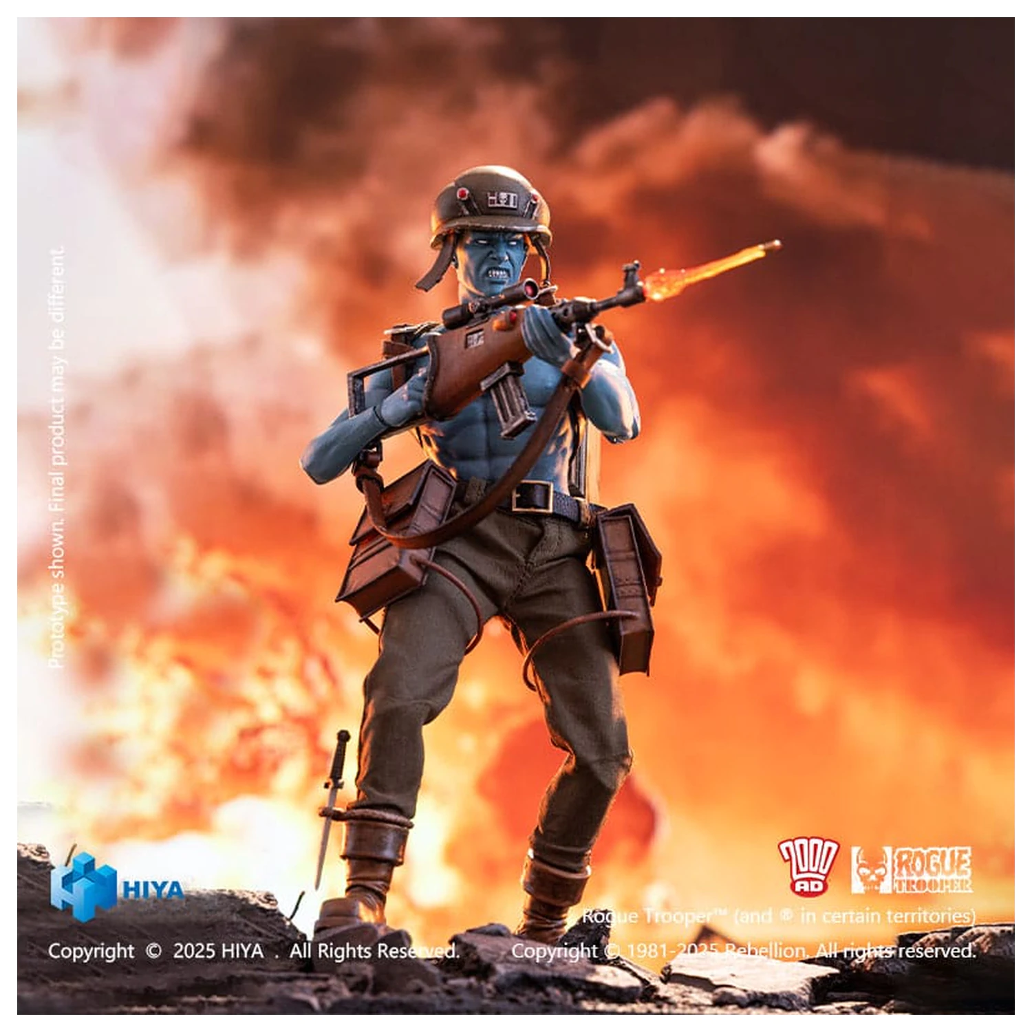 Rogue Trooper Exquisite Super Series  Action Figure 1/12 Rogue Trooper 16 cm product photo