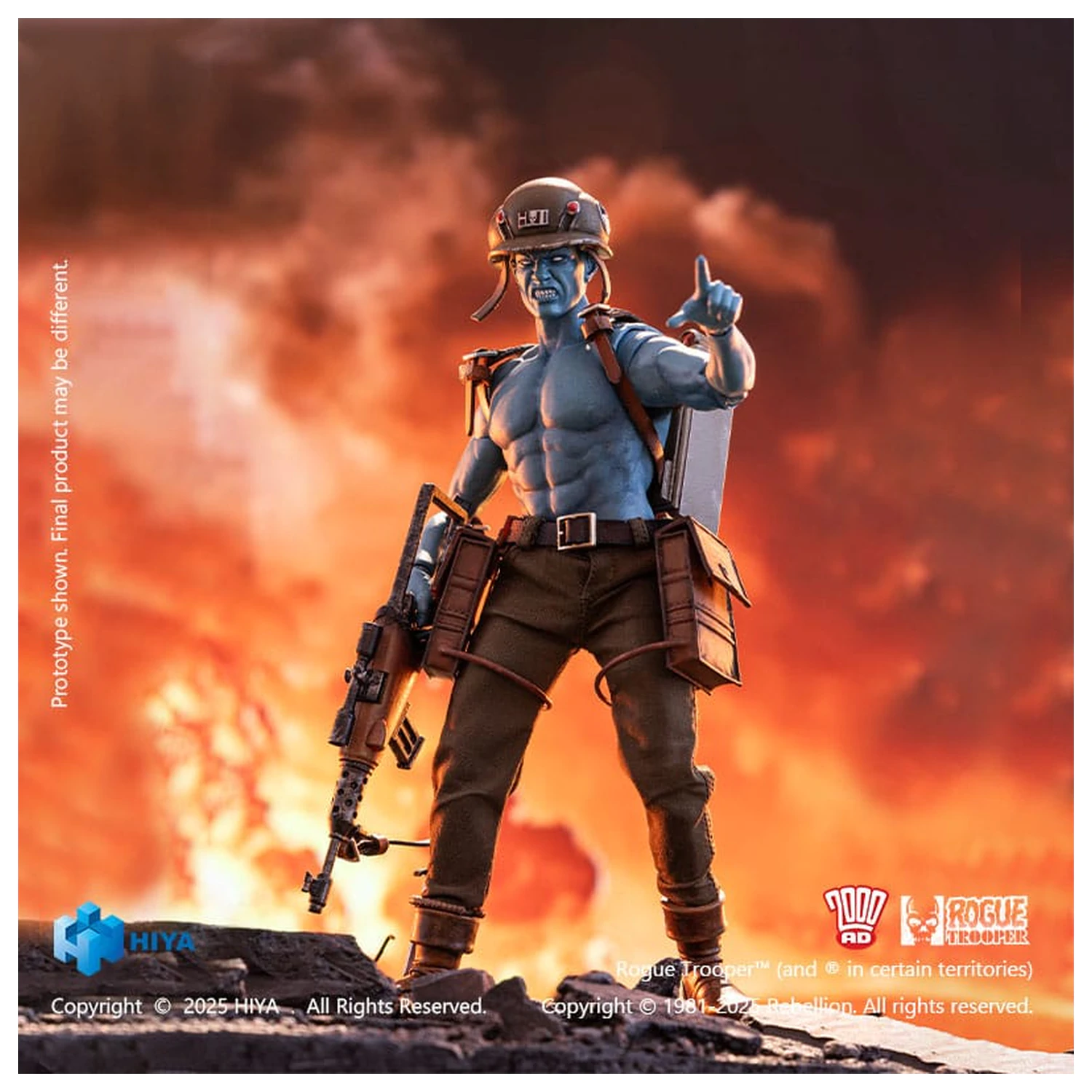Rogue Trooper Exquisite Super Series  Action Figure 1/12 Rogue Trooper 16 cm product photo