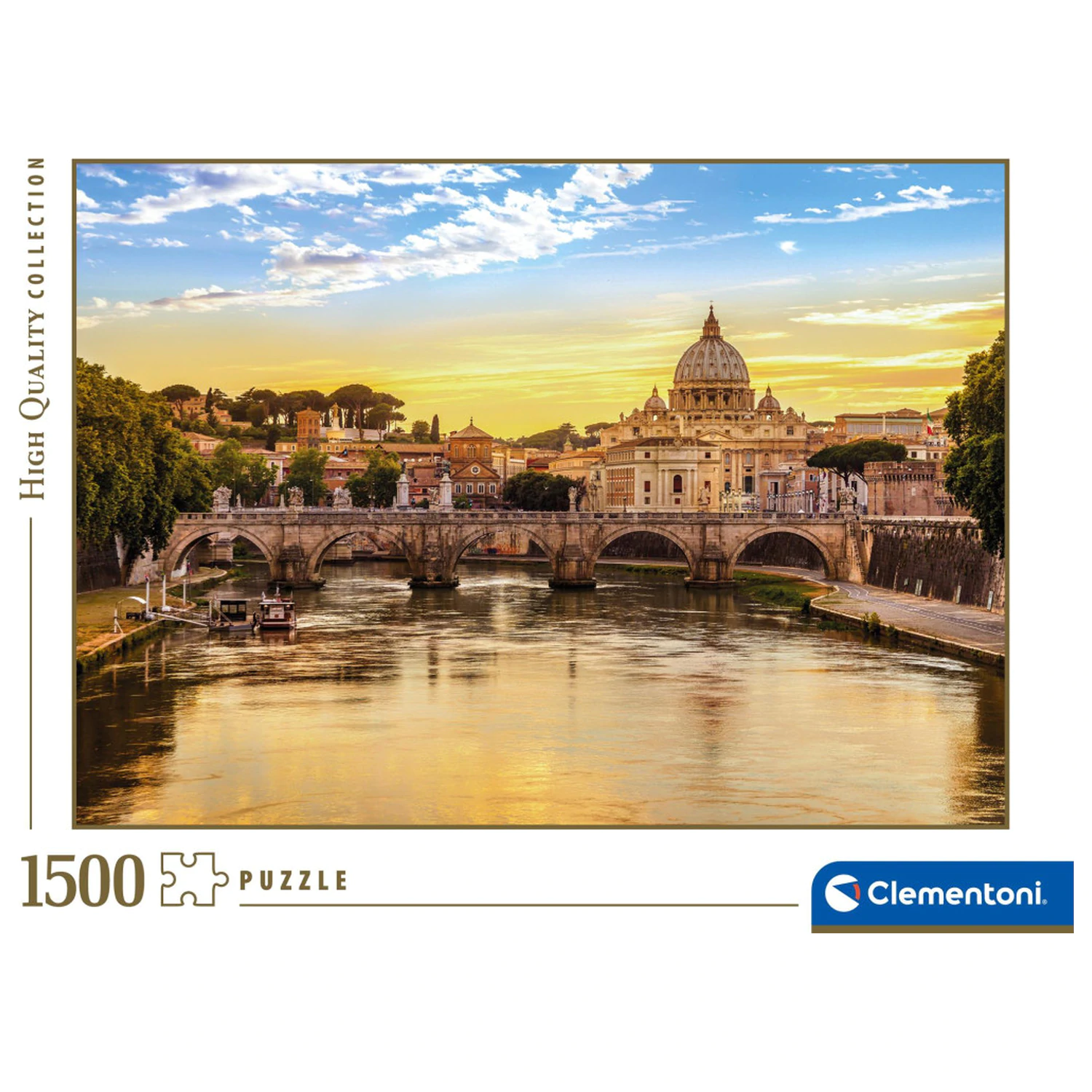 Rome St. Peter's 1500-piece jigsaw puzzle product photo