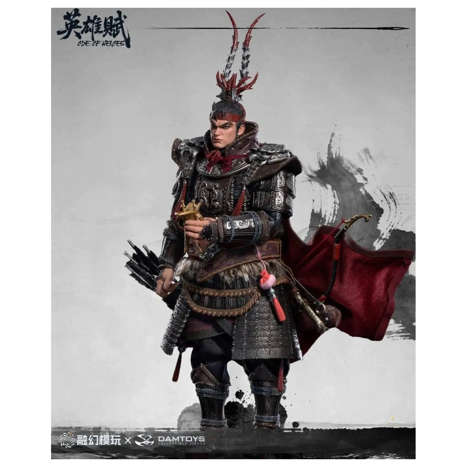 Romance of the Three Kingdoms Action Figure 1/12 Ode of Heroes: Lu Bu (Deluxe) 17 cm  product photo