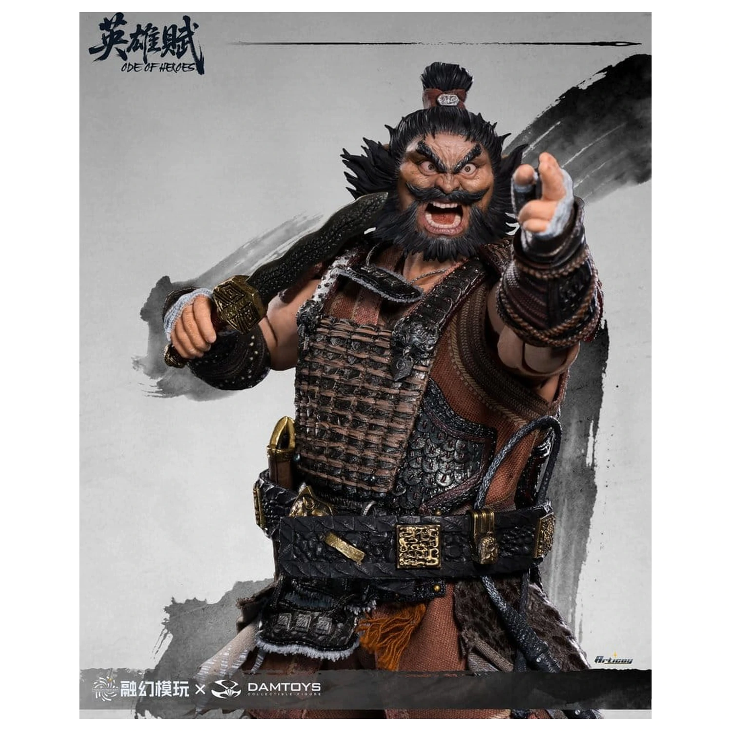 Romance of the Three Kingdoms Action Figure 1/12 Ode of Heroes: Zhang Fei (Deluxe) 16 cm product photo