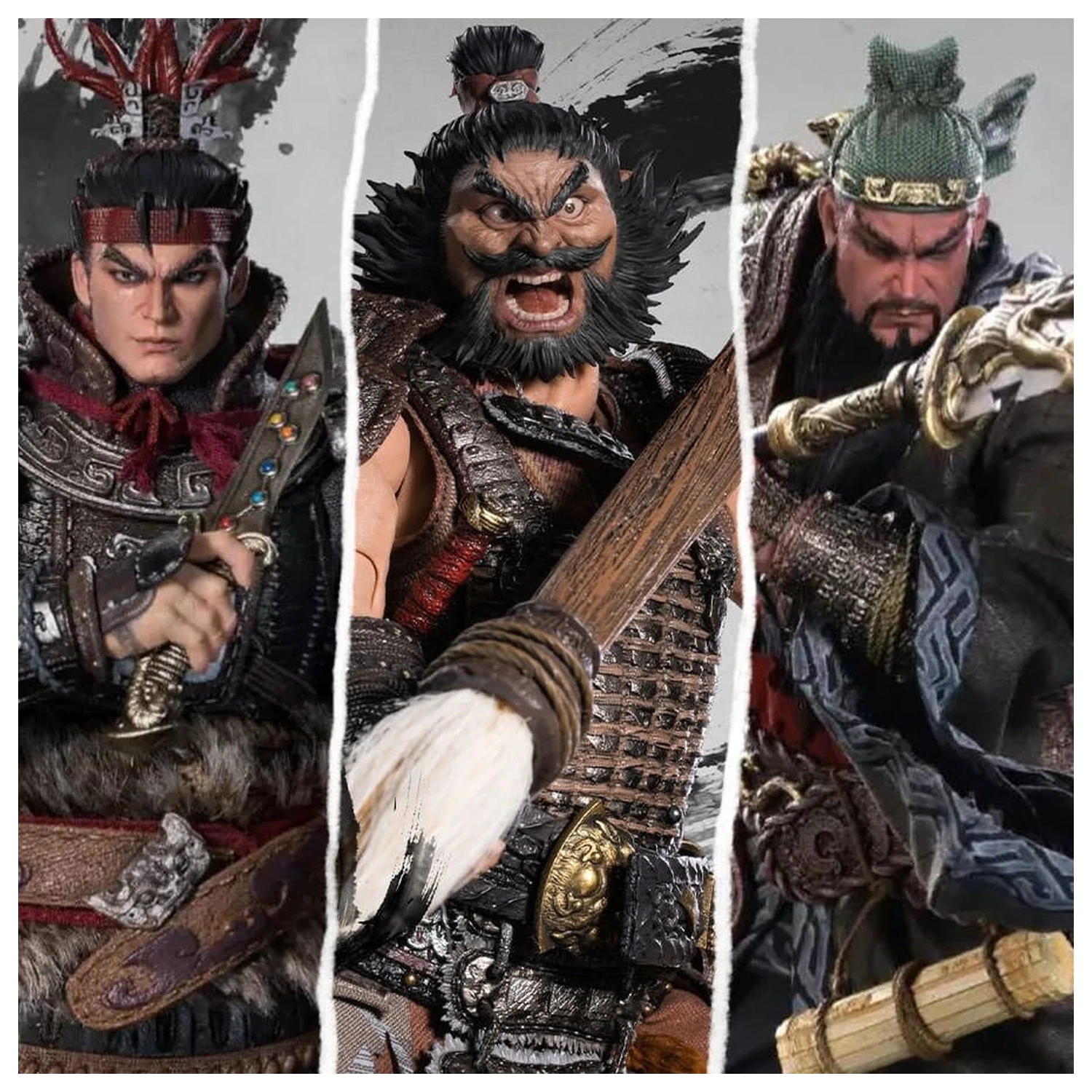 Romance of the Three Kingdoms Collectible Set Action Figures 1/12 Ode of Heroes (Deluxe) product photo