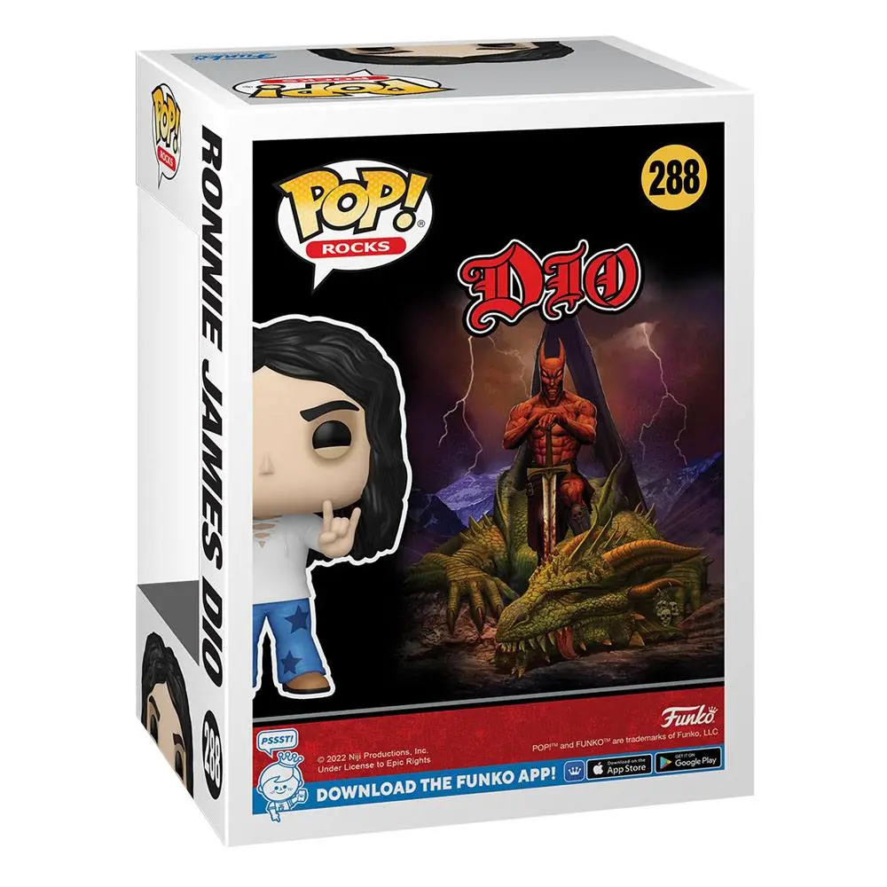 Ronnie James Dio POP! Rocks Vinyl Figure 9 cm product photo