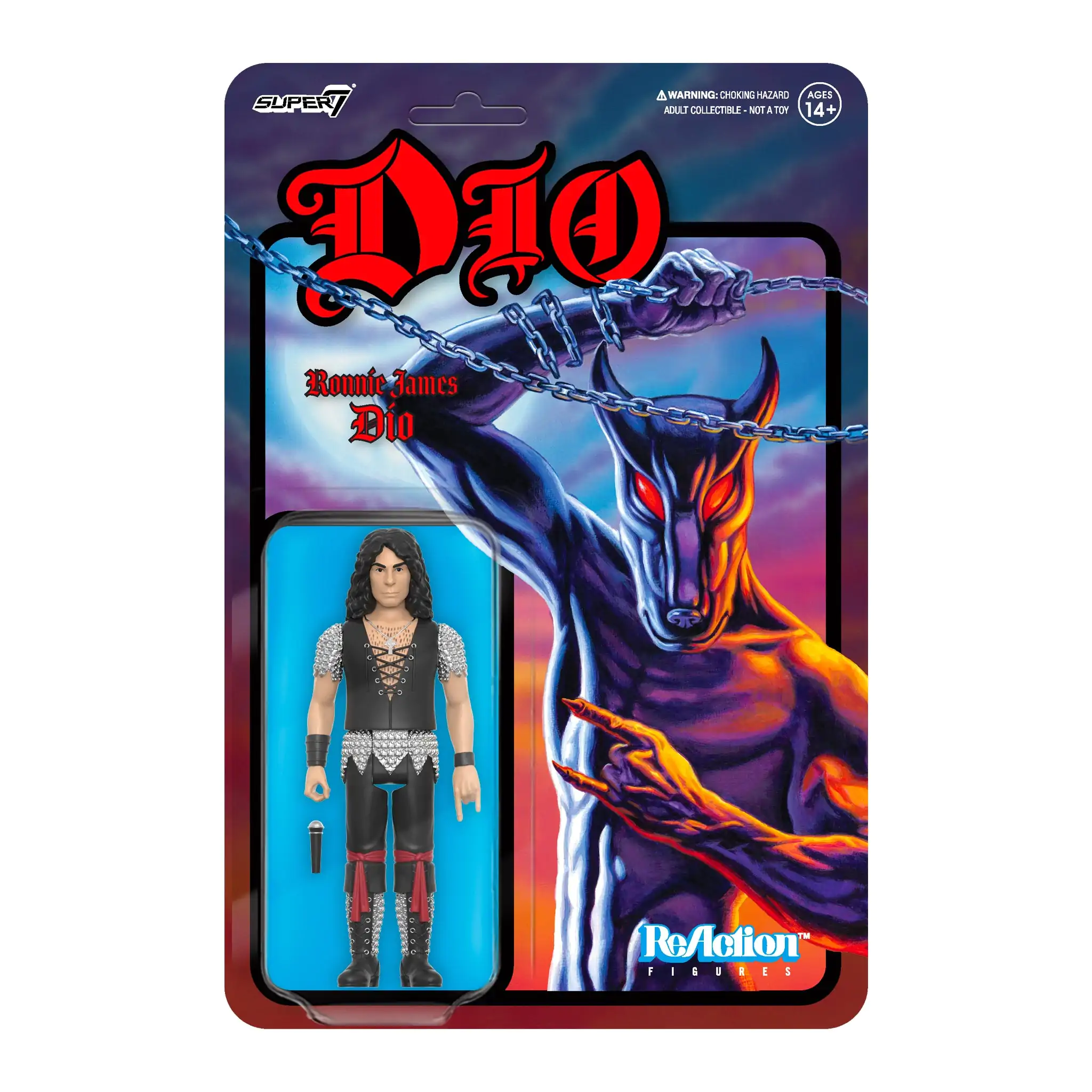 Ronnie James Dio  ReAction Action Figure Ronnie James 10 cm product photo