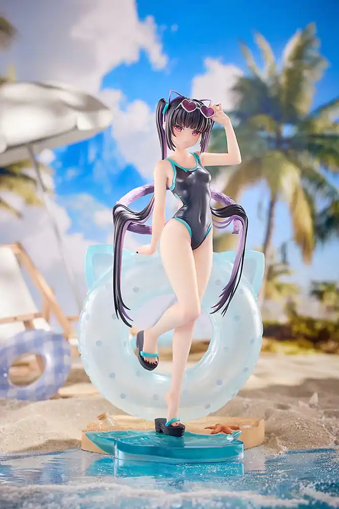 Rosuuri Original Character PVC Statue 1/7 Cheshire Cat Mika: Swimsuit Ver. 25 cm product photo