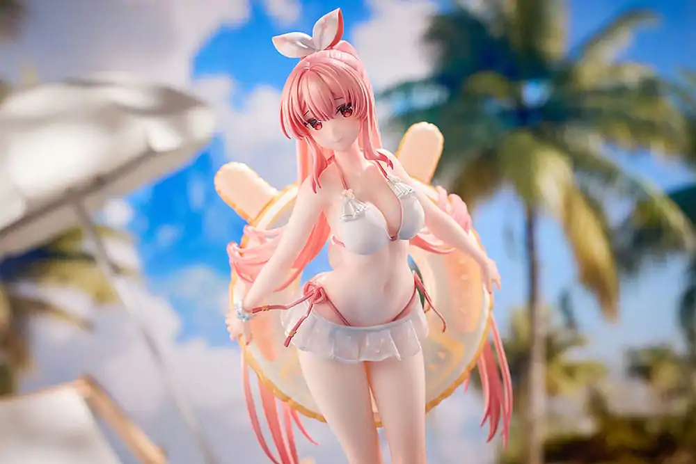 Rosuuri Original Character PVC Statue 1/7 White Rabbit Rosu: Swimsuit Ver. 25 cm product photo