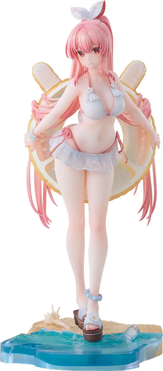 Rosuuri Original Character PVC Statue 1/7 White Rabbit Rosu: Swimsuit Ver. 25 cm product photo