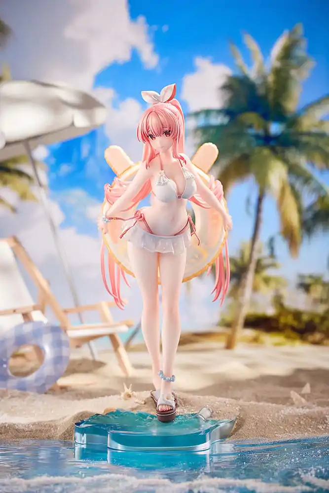 Rosuuri Original Character PVC Statue 1/7 White Rabbit Rosu: Swimsuit Ver. 25 cm product photo