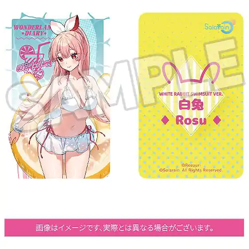 Rosuuri Original Character PVC Statue 1/7 White Rabbit Rosu: Swimsuit Ver. 25 cm product photo