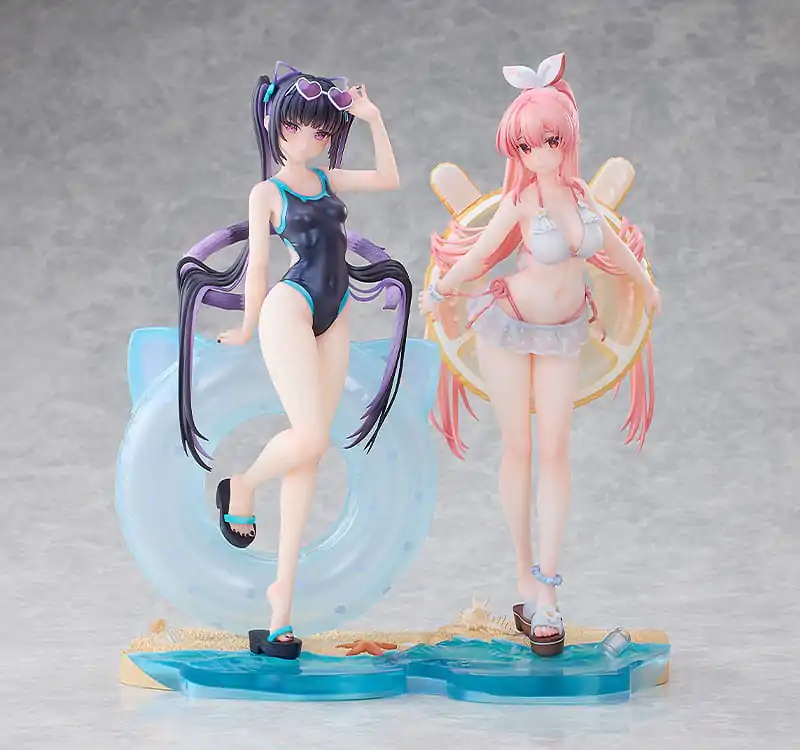 Rosuuri Original Character PVC Statue 1/7 White Rabbit Rosu: Swimsuit Ver. 25 cm product photo
